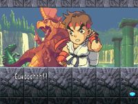 une photo d'Ã©cran de Pocket Fighter sur Sony Playstation